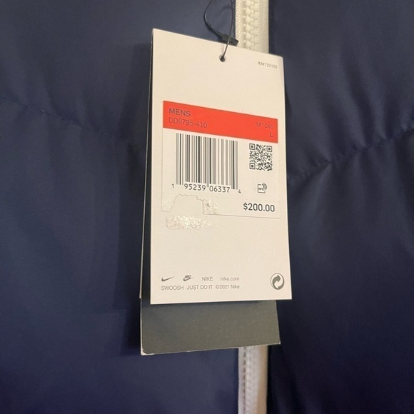 NWT Nike Down Storm-Fit Hooded Puffer Jacket Size L - Picture 9 of 10